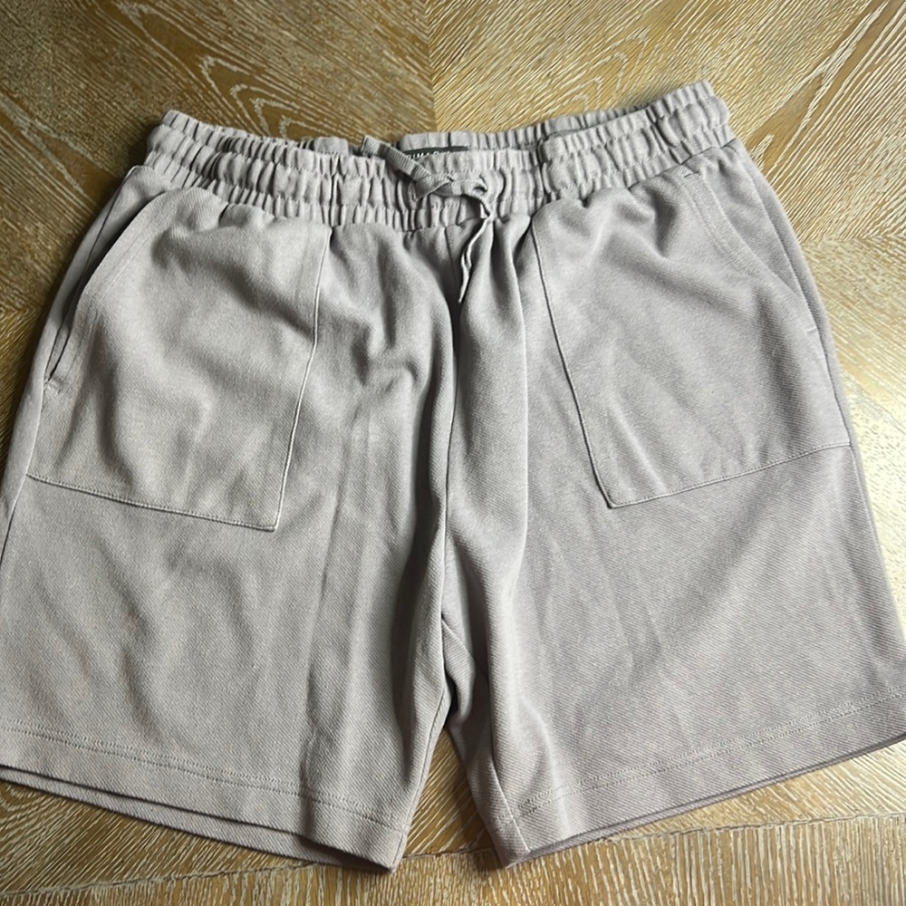 PRIMARK Grey Drawstring Soft Shorts 2X Large